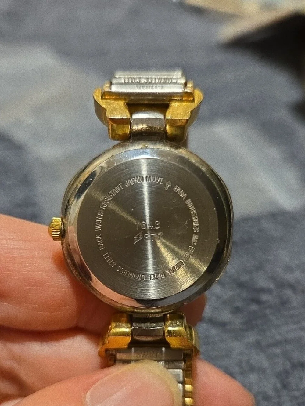 Kathy Ireland Gold-Tone Women’s Moonphase Quartz Watch Bracelet